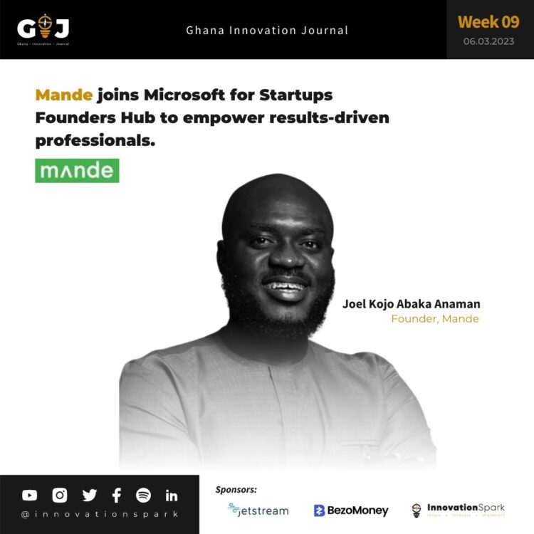 Mande joins Microsoft for Startups Founders Hub to empower results-driven professionals