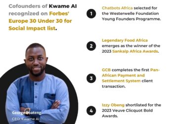Kwame AI’s cofounders recognized on the Forbes 30 Under 30 for Social Impact list