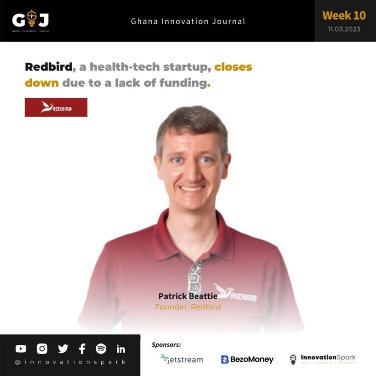 The heathtech startup, Redbird, closes shop due to lack of funding