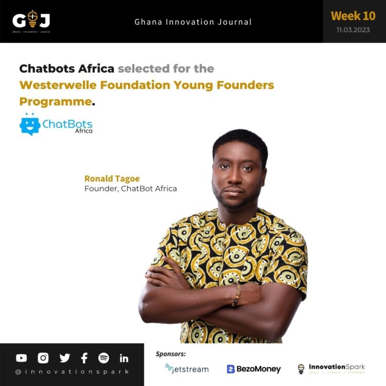 Chatbots Africa selected for the Westerwelle Foundation Young Founders Programme
