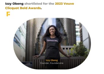 Izzy Obeng shortlisted for the 2023 Veuve Clicquot Bold Awards