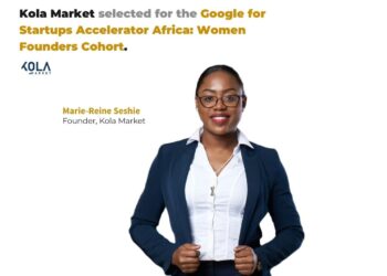 Kola Market selected for the Google for Startups Accelerator Africa: Women Founders Cohort