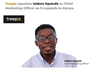 Treepz appoints Isidore Kpotufe as Chief Marketing Officer as it expands to Kenya