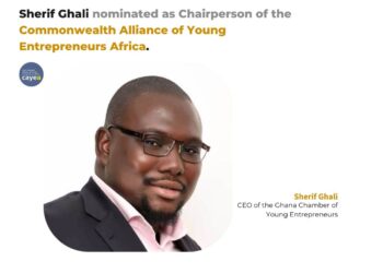 Sherif Ghali nominated as Chairperson of the Commonwealth Alliance of Young Entrepreneurs Africa