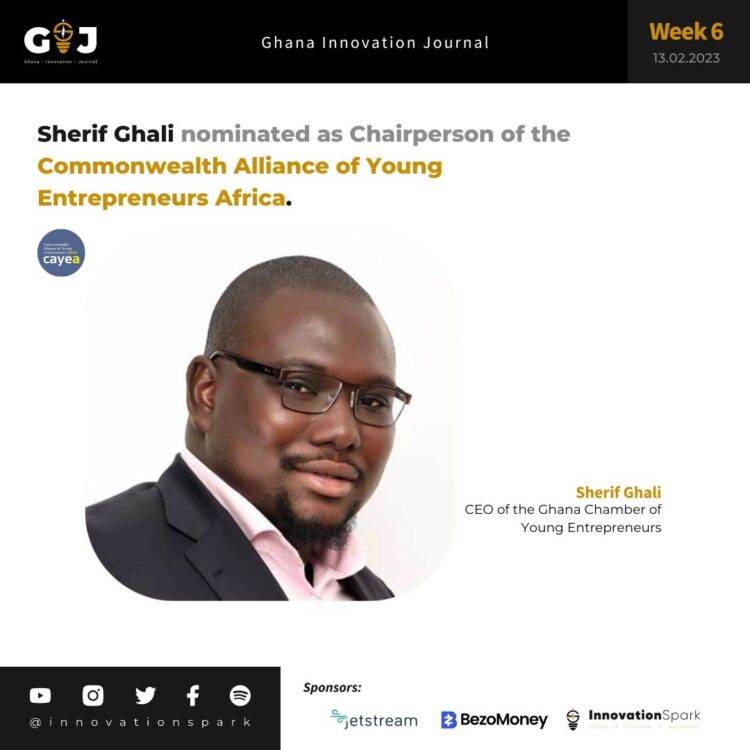 Sherif Ghali nominated as Chairperson of the Commonwealth Alliance of Young Entrepreneurs Africa