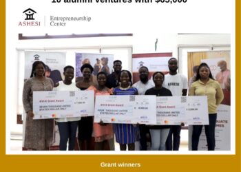 Ashesi Entrepreneurship Center backs 10 alumni ventures with $65,000  