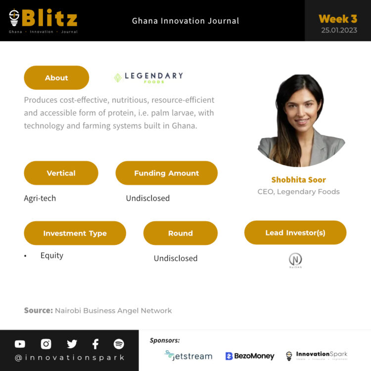 Legendary Foods lands new investment from Nairobi Business Angel Network