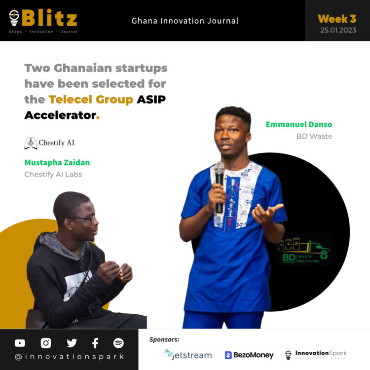 BD Waste and Chestify AI Labs selected for the Telecel ASIP Accelerator