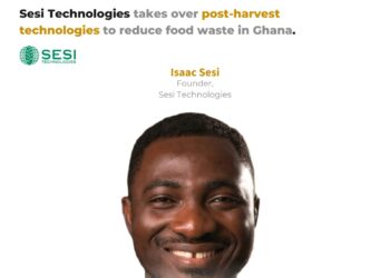 Sesi Technologies takes over post-harvest technologies to reduce food waste in Ghana.