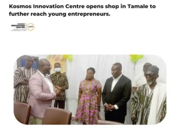 Kosmos Innovation Centre opens shop in Tamale to further reach young entrepreneurs. 