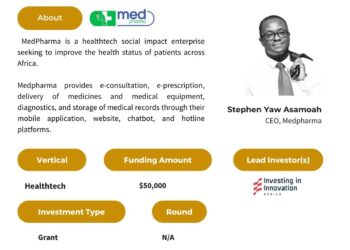 MedPharma secures $50,000 as a beneficiary of the Investing in Innovation Africa programme