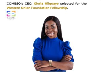 COMESO’s CEO Gloria Niiquaye selected for Western Union Foundation Fellowship