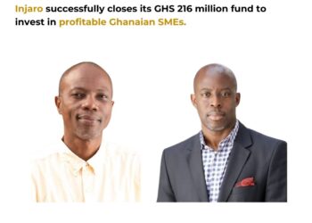 Injaro successfully closes its GHS 216 million fund to invest in profitable Ghanaian SMEs.