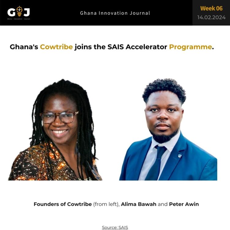 After providing  GHS 1 million credit to agrovets in 2023, Ghana’s Cowtribe joins the SAIS Accelerator Programme.