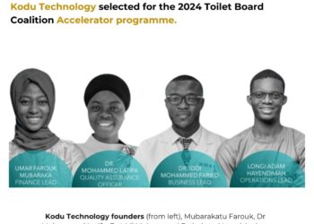Kodu Technology selected for the 2024 Toilet Board Coalition Accelerator programme.