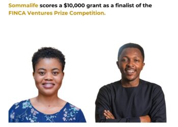 Sommalife scores a $10,000 grant as a finalist of the FINCA Ventures Prize Competition.