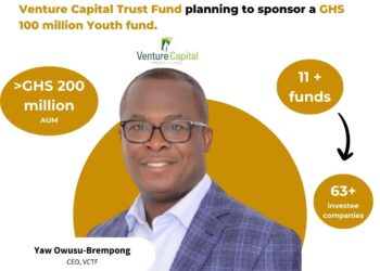Ghana Venture Capital Trust planning to sponsor a GHS 100 million Youth fund.