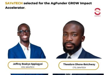 SAYeTECH picked for the AgFunder’s GROW Impact Accelerator.
