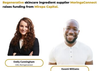 Regenerative skincare ingredient supplier MoringaConnect raises undisclosed funding from Mirepa Capital.
