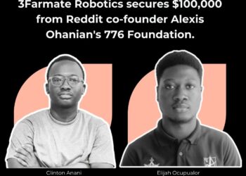3Farmate Robotics secures $100,000 from Reddit co-founder Alexis Ohanian’s 776 Foundation.
