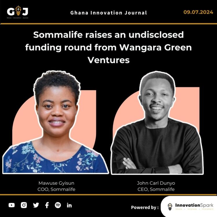 Sommalife raises an undisclosed funding round from Wangara Green Ventures