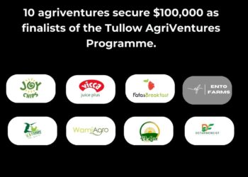 10 agriventures secure $100,000 as finalists of the Tullow AgriVentures Programme.