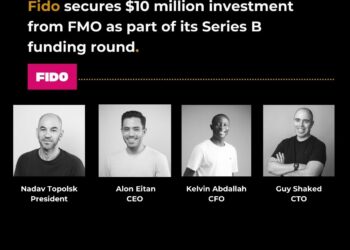 Fido secures $10 million from FMO as part of its Series B funding round.