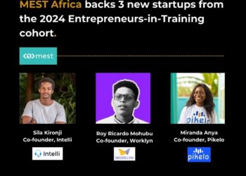 MEST Africa backs 3 new startups from the 2024 Entrepreneurs-in-Training cohort.