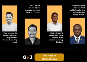 This Week in StartupGhana #20:  | Fido secures $10 million |MEST Africa backs 3 new startups | Crypto regulation looms in Ghana.