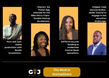 This Week in StartupGhana #22:  | My Power App dunk in NBA Africa Accelerator | Pure and Just juicing up production | Chipper Cash broker a new license