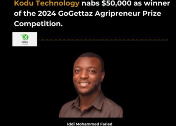 Kodu Technology nabs $50,000 as winner of the 2024 GoGettaz Agripreneur Prize Competition.