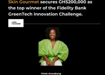 Skin Gourmet secures GHS200,000 as the top winner of the Fidelity Bank GreenTech Innovation Challenge.