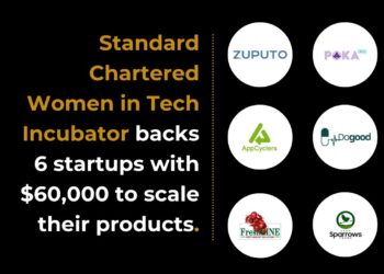 Standard Chartered Women in Tech Incubator backs 6 startups with $60,000 to scale their products.