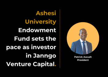 Ashesi University’s Endowment Fund sets the pace with investment in Janngo Capital.