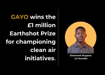 GAYO wins the £1 million Earthshot Prize for championing clean air initiatives.