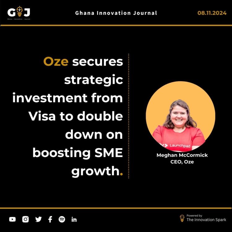 Oze secures strategic investment from Visa to double down on boosting SME growth.