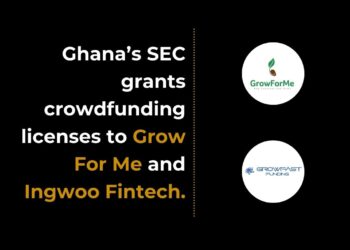 Ghana’s SEC grants crowdfunding licenses to Grow For Me and Ingwoo Fintech.