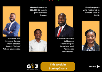 This Week in StartupGhana #30 |Ashesi gets new Board Chair | A new AI & Payment Accelerator | $10 million Youth Fund in the offing