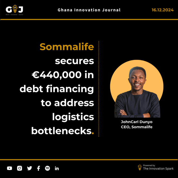 Sommalife secures €440,000 in debt financing to address operational logistical bottlenecks.