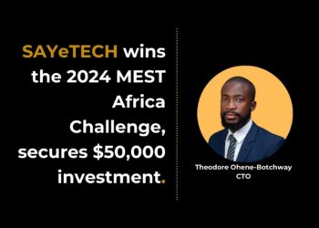 SAYeTECH wins the 2024 MEST Africa Challenge, secures $50,000 investment.