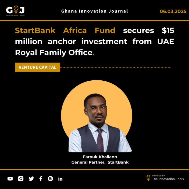 Farouk Khailann, StartBank VC